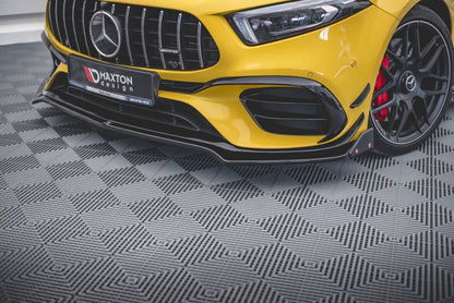 Frontlippe V.3 + Flaps passend für Mercedes-AMG A 45 S Aero Pack W177