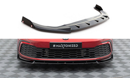 Frontlippe V.3 + Flaps passend für VW Golf GTI / GTE / GTD / R-Line Mk8