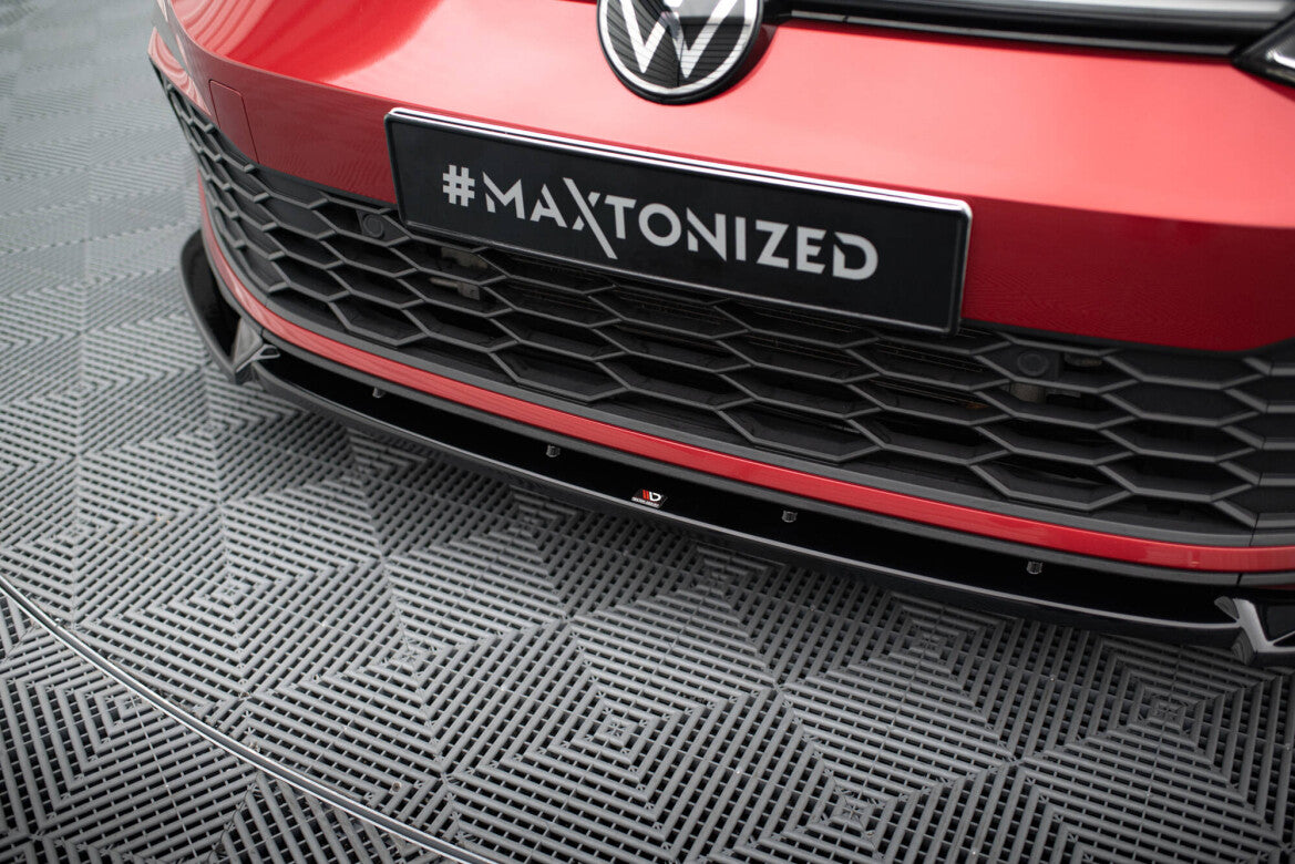 Frontlippe V.3 + Flaps passend für VW Golf GTI / GTE / GTD / R-Line Mk8