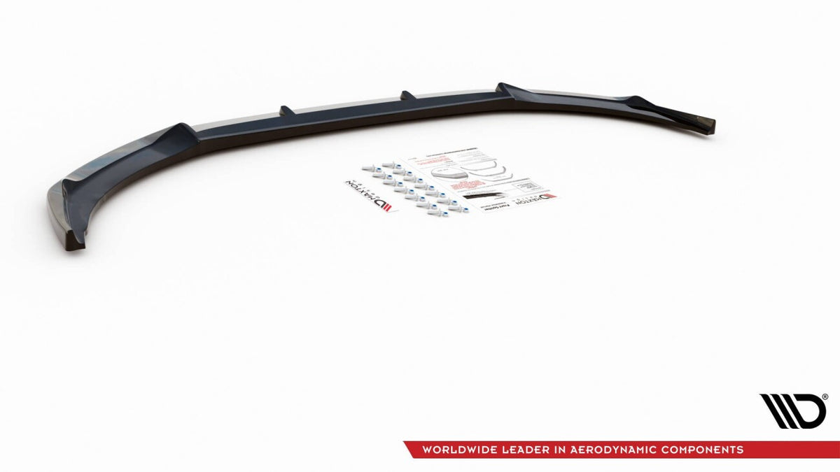 Frontlippe V.3 passend für Audi A1 S-Line GB schwarz Hochglanz