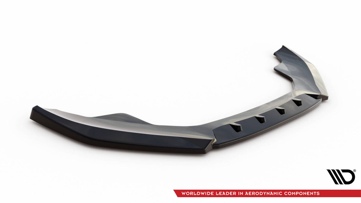 Frontlippe V.3 passend für Audi A4 S-Line / S4 B8 FL schwarz Hochglanz