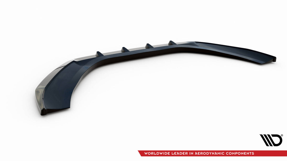 Frontlippe V.3 passend für Audi A6 C7 schwarz Hochglanz