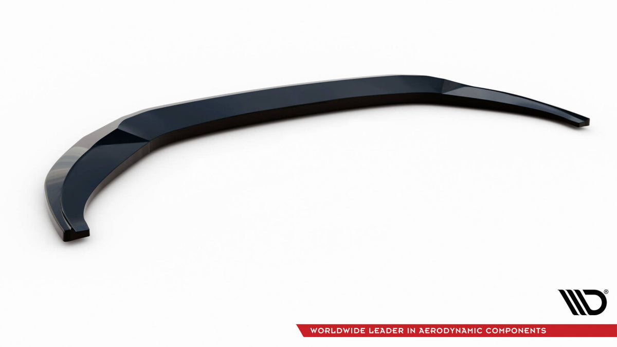 Frontlippe V.3 passend für Audi A6 C8 schwarz Hochglanz