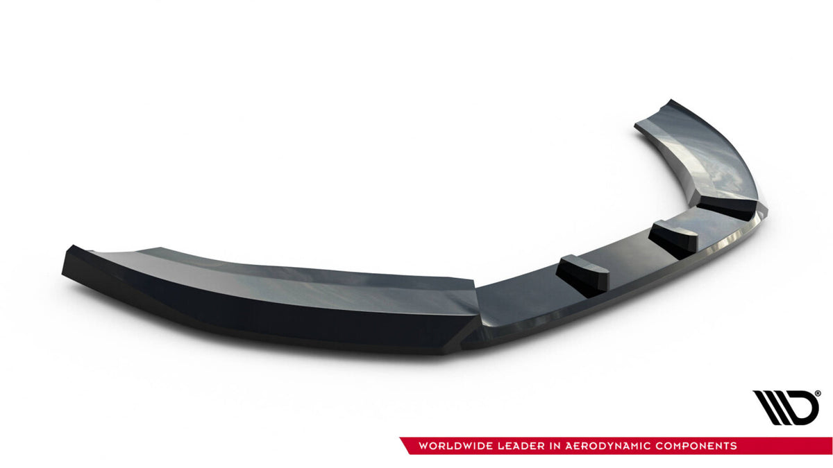 Frontlippe V.3 passend für Audi A6 S-line / S6 C7 schwarz Hochglanz