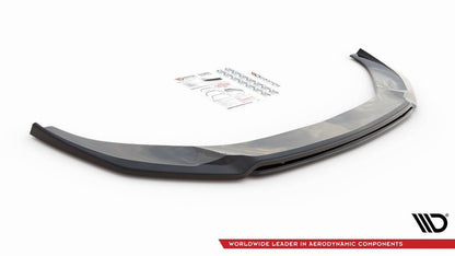 Frontlippe V.3 passend für Audi A6 S-Line / S6 C8 / C8 FL schwarz Hochglanz