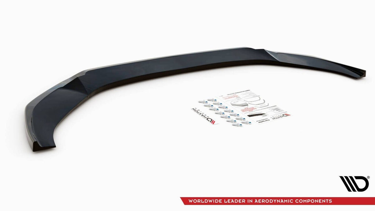 Frontlippe V.3 passend für Audi A6 S-Line / S6 C8 / C8 FL schwarz Hochglanz
