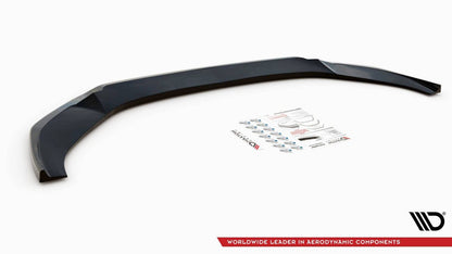 Frontlippe V.3 passend für Audi A6 S-Line / S6 C8 / C8 FL schwarz Hochglanz