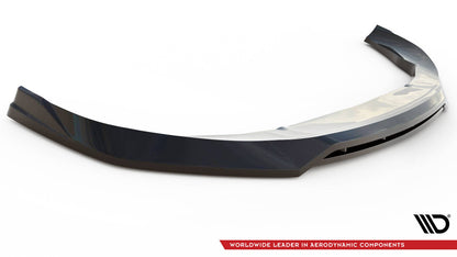 Frontlippe V.3 passend für Audi e-Tron GT / RS GT Mk1 schwarz Hochglanz