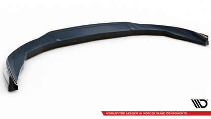 Frontlippe V.3 passend für Audi e-Tron GT / RS GT Mk1 schwarz Hochglanz