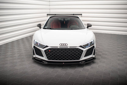 Frontlippe V.3 passend für Audi R8 Mk2 FL schwarz Hochglanz