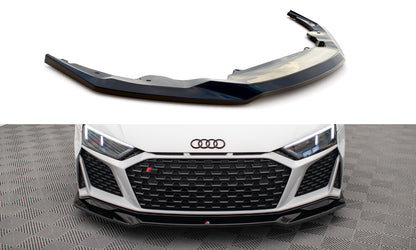 Frontlippe V.3 passend für Audi R8 Mk2 FL schwarz Hochglanz