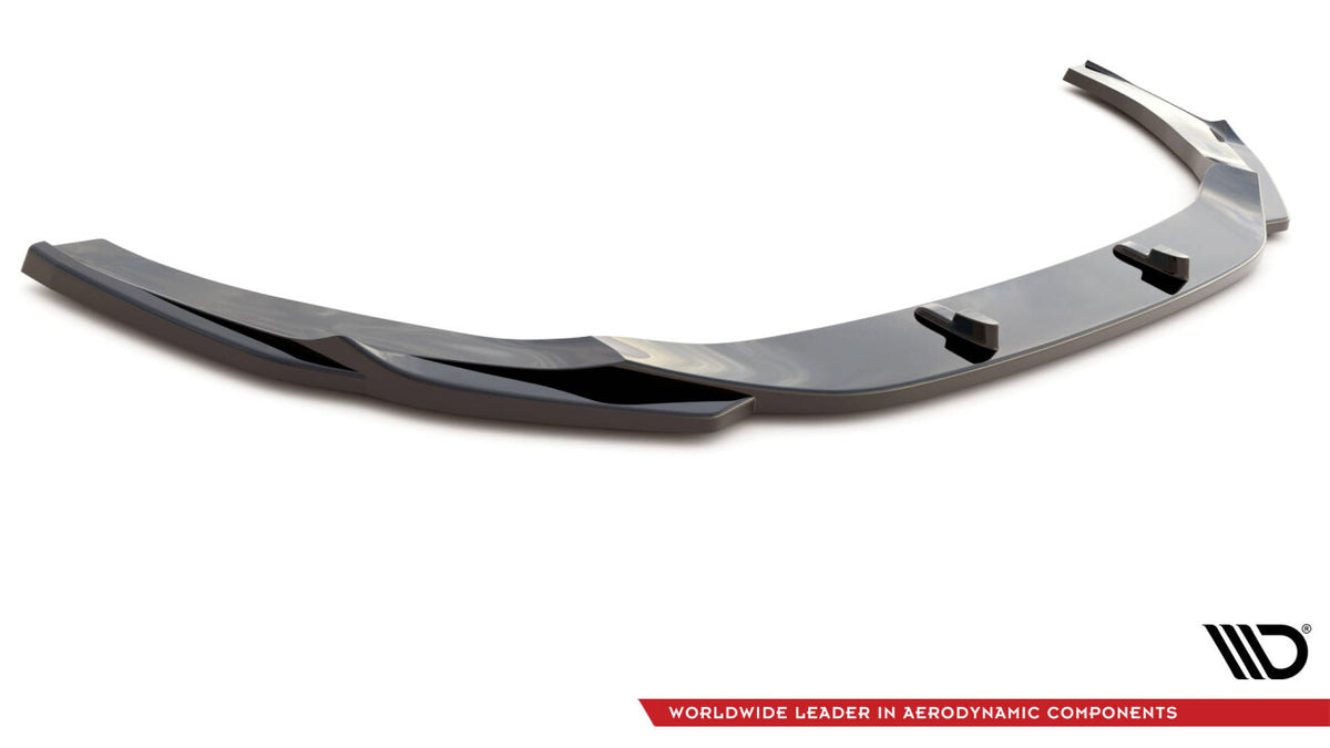 Frontlippe V.3 passend für Audi RS5 F5 FL schwarz Hochglanz