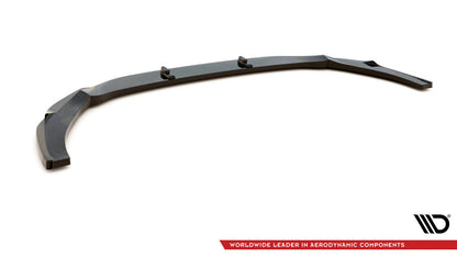 Frontlippe V.3 passend für Audi RS5 F5 FL schwarz Hochglanz