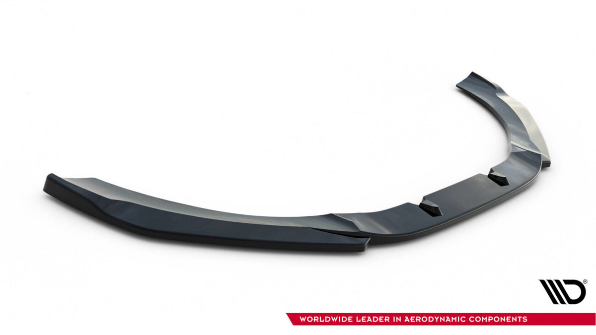 Frontlippe V.3 passend für Audi RS6 C7 / C7 FL schwarz Hochglanz