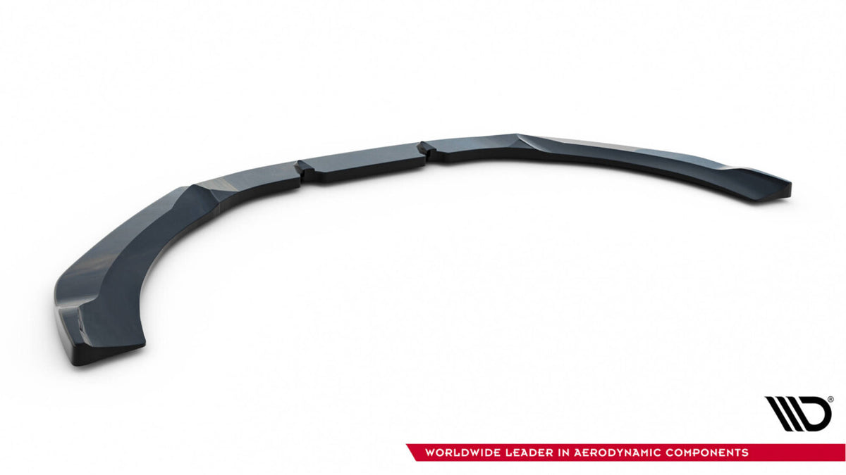 Frontlippe V.3 passend für Audi RS6 C7 / C7 FL schwarz Hochglanz