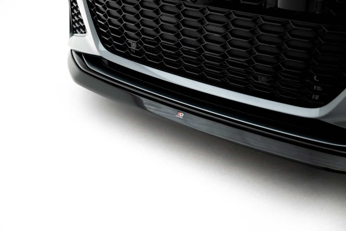 Frontlippe V.3 passend für Audi RS6 C8 / C8 FL schwarz Hochglanz