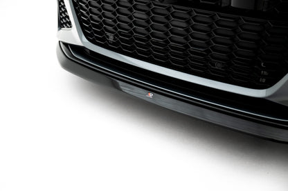 Frontlippe V.3 passend für Audi RS6 C8 / C8 FL schwarz Hochglanz