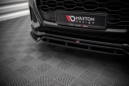 Frontlippe V.3 passend für Audi RSQ8 Mk1 schwarz Hochglanz