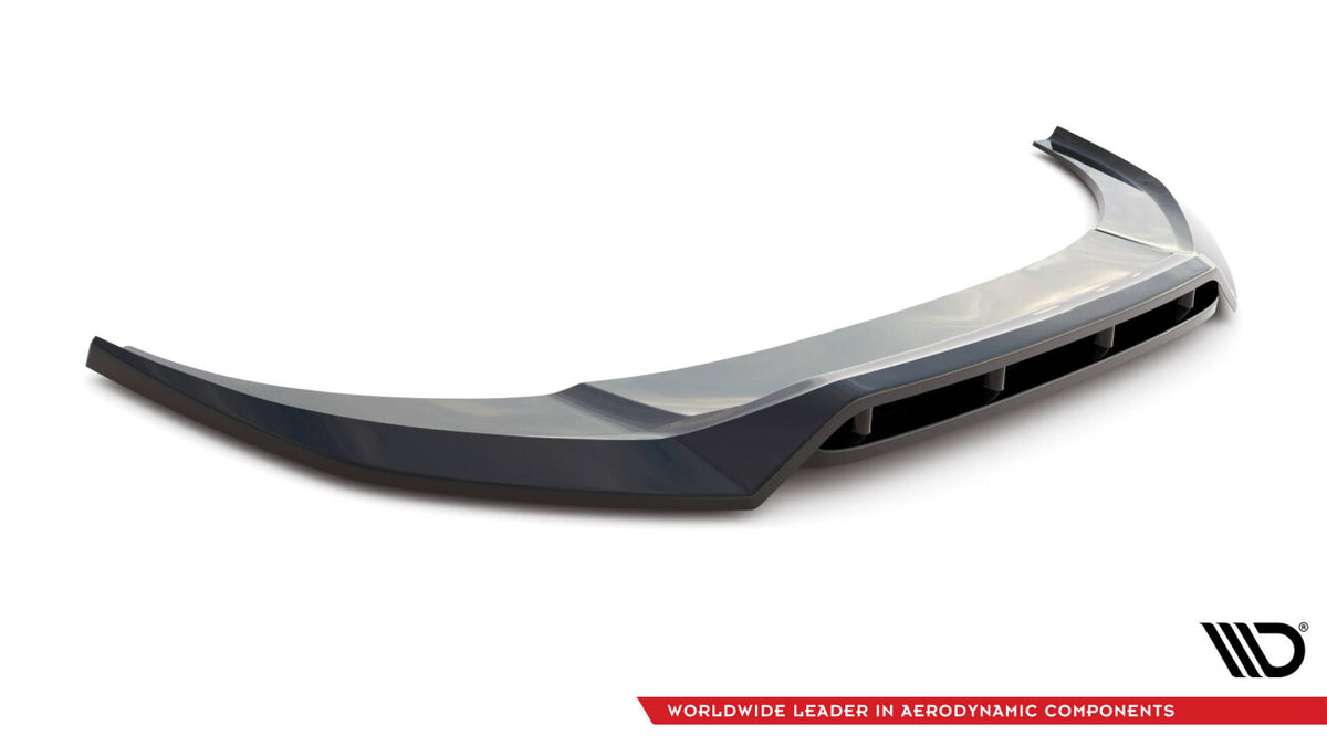 Frontlippe V.3 passend für Audi RSQ8 Mk1 schwarz Hochglanz