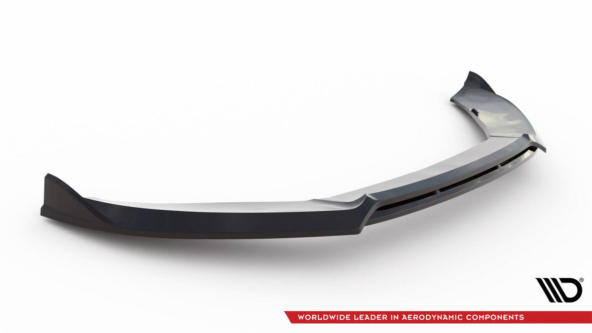 Frontlippe V.3 passend für Audi S4 / A4 S-Line B8 schwarz Hochglanz
