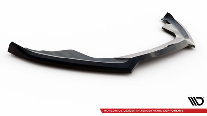 Frontlippe V.3 passend für Audi S5 / A5 S-Line 8T schwarz Hochglanz