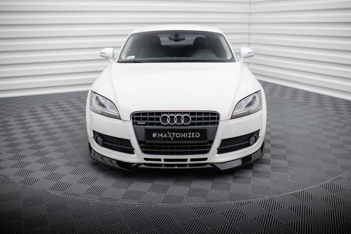 Frontlippe V.3 passend für Audi TT 8J schwarz Hochglanz