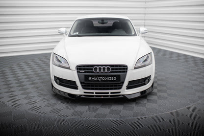 Frontlippe V.3 passend für Audi TT 8J schwarz Hochglanz
