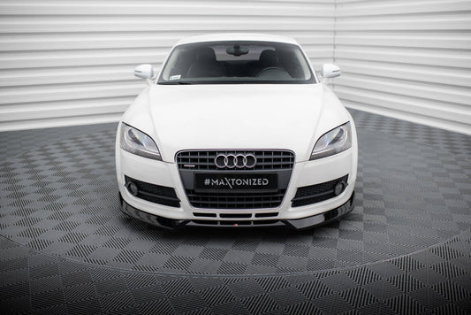 Frontlippe V.3 passend für Audi TT 8J schwarz Hochglanz