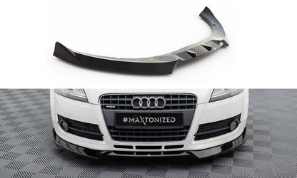 Frontlippe V.3 passend für Audi TT 8J schwarz Hochglanz