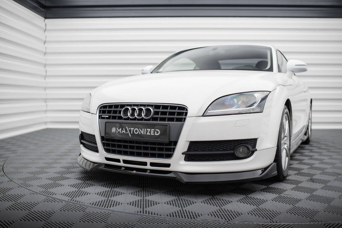 Frontlippe V.3 passend für Audi TT 8J schwarz Hochglanz