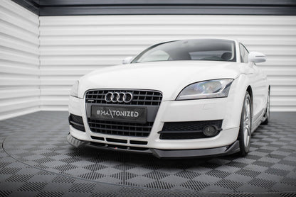 Frontlippe V.3 passend für Audi TT 8J schwarz Hochglanz