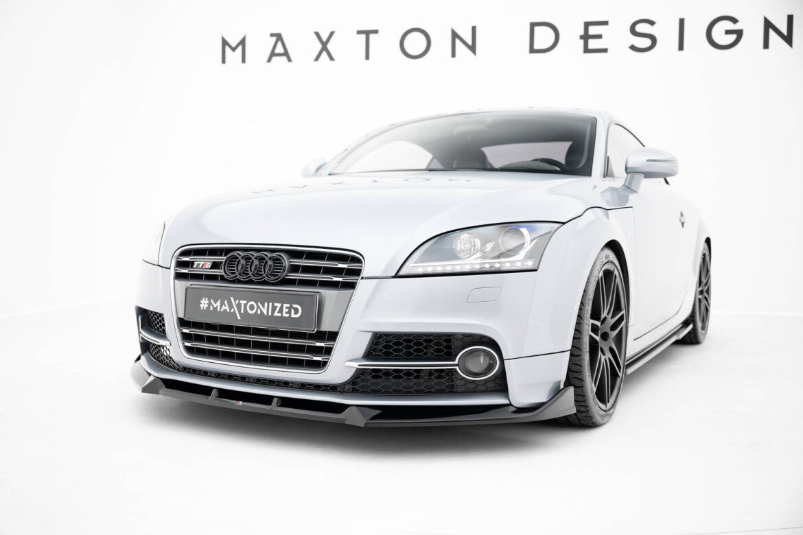 Frontlippe V.3 passend für Audi TT S / TT S-Line 8J FL schwarz Hochglanz