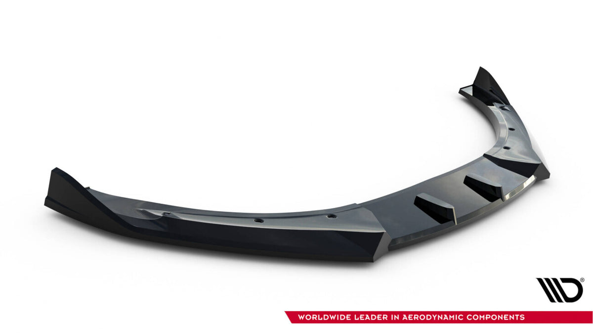 Frontlippe V.3 passend für Audi TT S / TT S-Line 8J FL schwarz Hochglanz