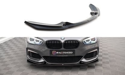 Frontlippe V.3 passend für BMW 1er F20/F21 M-Power schwarz Hochglanz