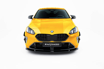Frontlippe V.3 passend für BMW 1er M-Paket F70 schwarz Hochglanz