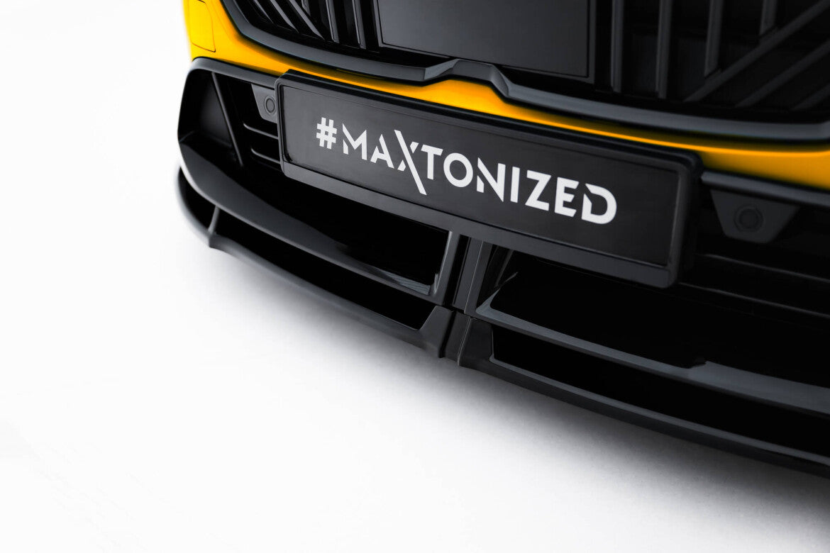 Frontlippe V.3 passend für BMW 1er M-Paket F70 schwarz Hochglanz