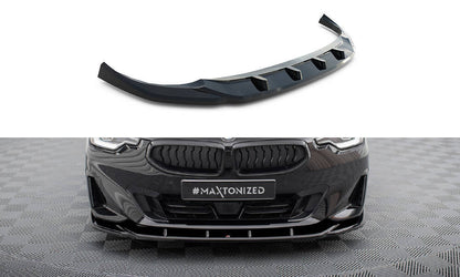 Frontlippe V.3 passend für BMW 2 Coupe G42 schwarz Hochglanz