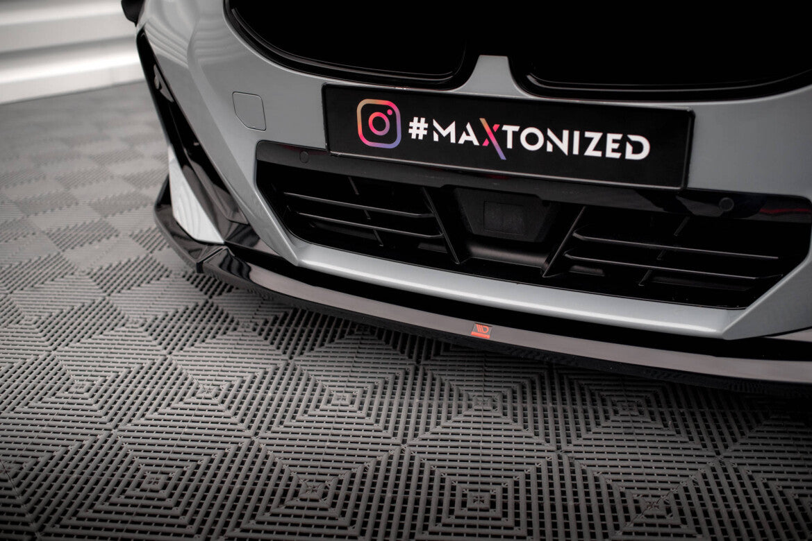Frontlippe V.3 passend für BMW 2 Coupe M-Paket / M240i G42 schwarz Hochglanz