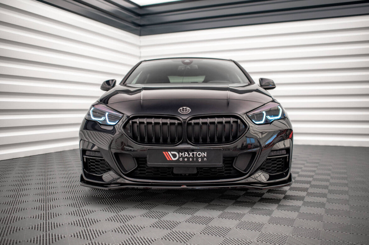Frontlippe V.3 passend für BMW 2 Gran Coupe M-Paket / M235i F44 schwarz Hochglanz