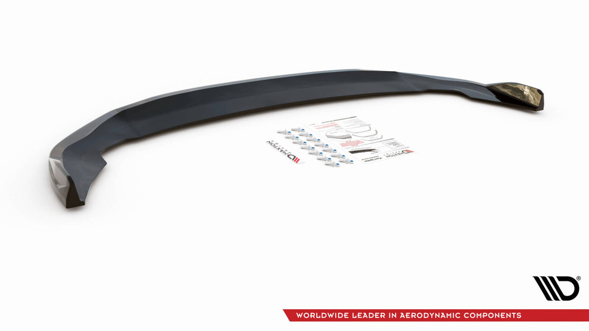 Frontlippe V.3 passend für BMW 2 Gran Coupe M-Paket / M235i F44 schwarz Hochglanz