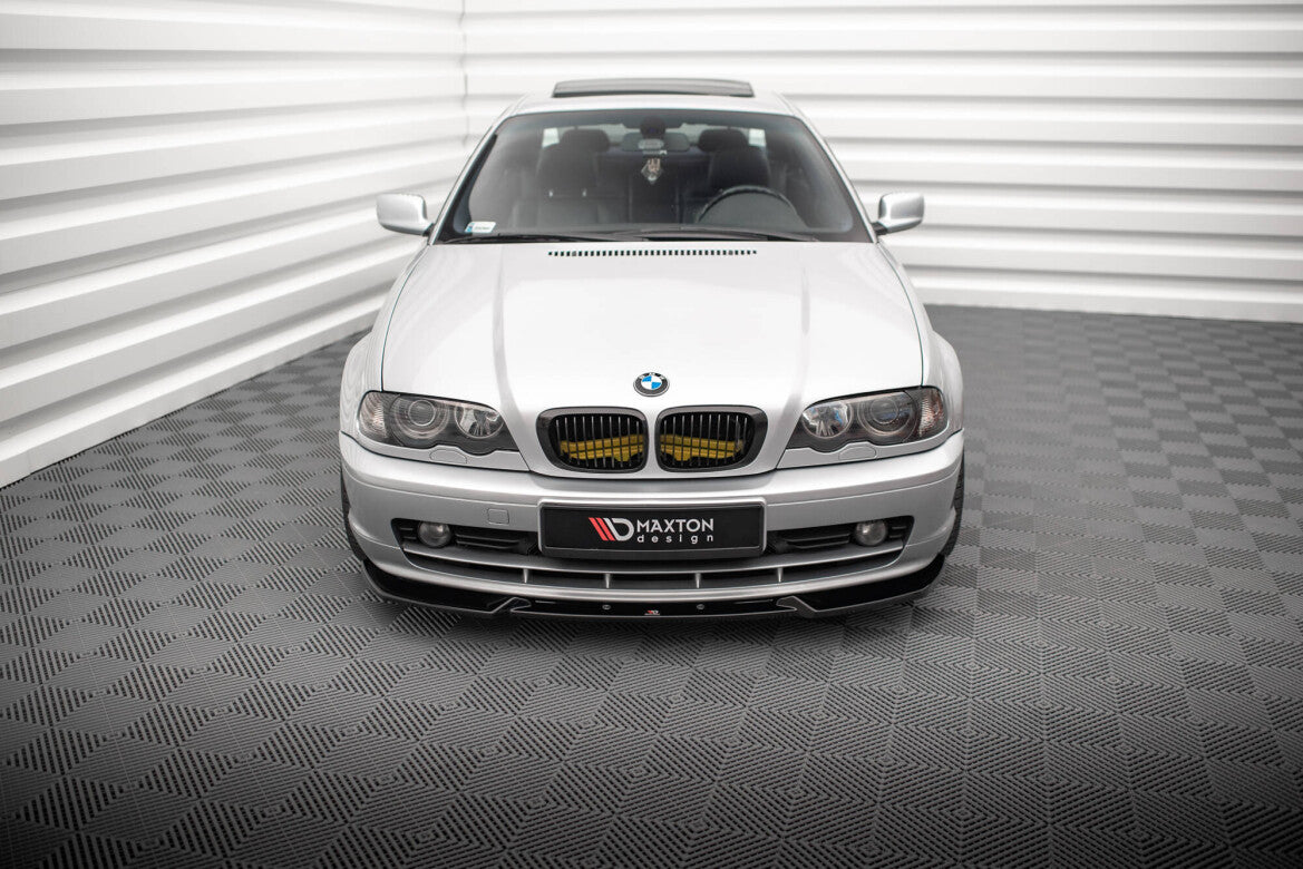Frontlippe V.3 passend für BMW 3er Coupe E46 schwarz Hochglanz