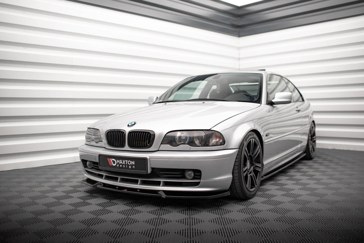 Frontlippe V.3 passend für BMW 3er Coupe E46 schwarz Hochglanz