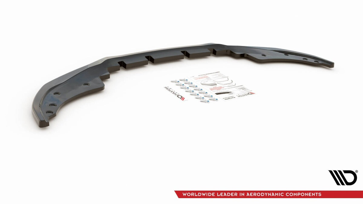 Frontlippe V.3 passend für BMW 4er M-Paket / M440i G22 / G23 / G22 FL / G23 FL schwarz Hochglanz