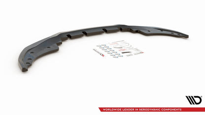 Frontlippe V.3 passend für BMW 4er M-Paket / M440i G22 / G23 / G22 FL / G23 FL schwarz Hochglanz