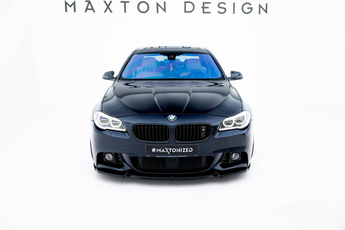 Frontlippe V.3 passend für BMW 5er F10/F11 M-Paket schwarz Hochglanz