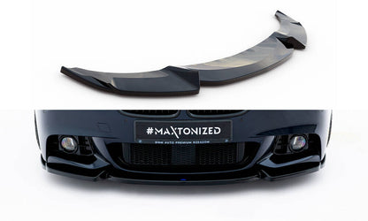 Frontlippe V.3 passend für BMW 5er F10/F11 M-Paket schwarz Hochglanz