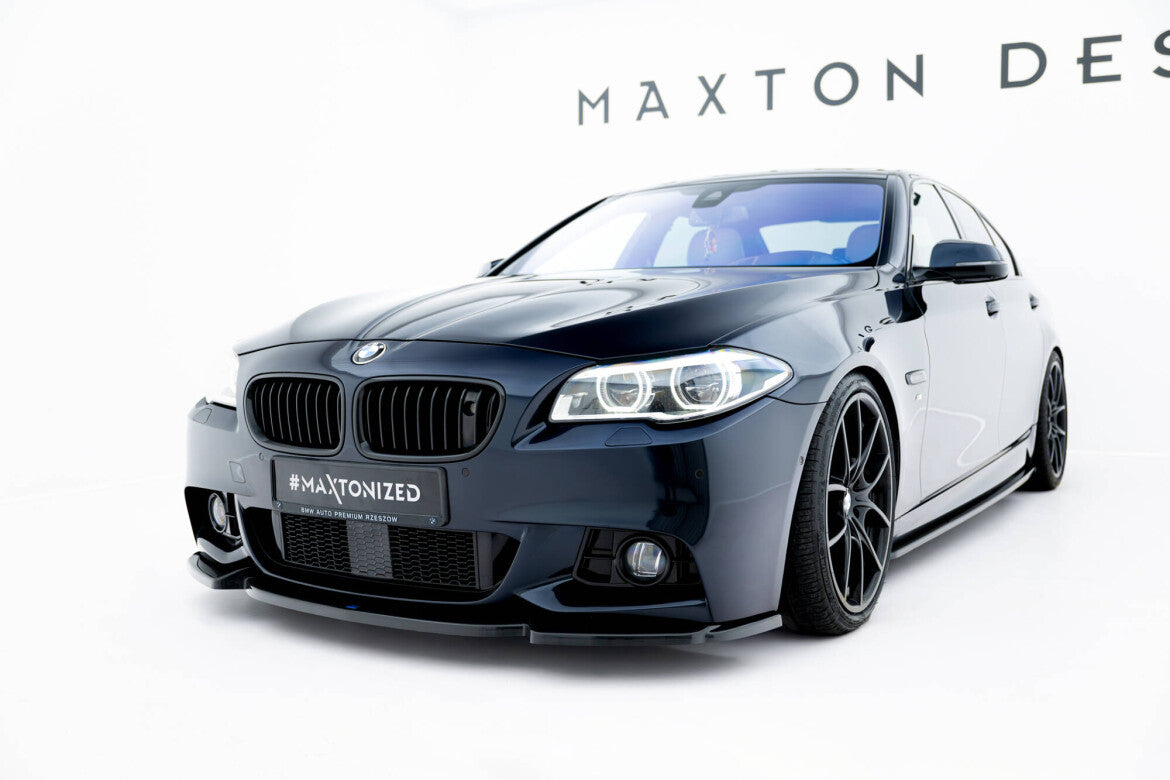 Frontlippe V.3 passend für BMW 5er F10/F11 M-Paket schwarz Hochglanz