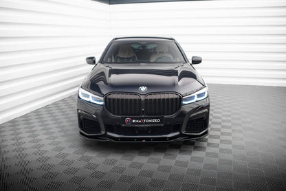 Frontlippe V.3 passend für BMW 7 M-Paket G11 / G12 FL schwarz Hochglanz