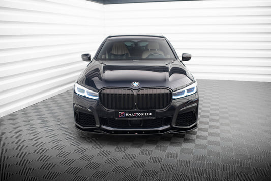 Frontlippe V.3 passend für BMW 7 M-Paket G11 / G12 FL schwarz Hochglanz