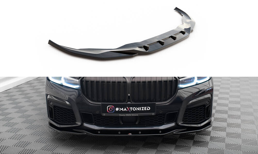 Frontlippe V.3 passend für BMW 7 M-Paket G11 / G12 FL schwarz Hochglanz